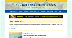 Desktop Screenshot of ncgoldenseal.com